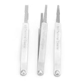 3PCS Electrical Connector Tweezer Terminal Cleaner Set Auto Repairing Hardware Tool for Small Electrical Spade Pin Connector
