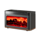 Mini Fireplace Aroma Diffuser & Air Humidifier: 7-Color Light Effects, for Christmas New Year| Essential Oil Diffuser