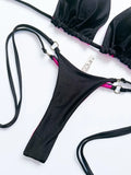 RUOTONSEPT 2026 New Sexy SolidBandage Bikini Set Women's Swimsuit Two-piece Triangle Swimwear Bathing Suit Brazilian Biquinis