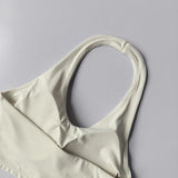 Women's Shock-Absorbing Yoga Sports Bra Beauty Back Design Integrated Neck Hanging Training Fitness Fitness Bra