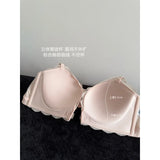 Summer Nouvelle Tendance! Soutien-Gorge Push Up à Fermeture Avant - Bretelles Dentelle Dos, Bralette Légère pour Petite Poitrine