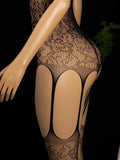 Crotchless Bodysuits Pornographic Bodystocking For Sex Bold Body Suit Super Hot Open Bra Erotic Costumes Sexy Fishnet Lingerie