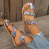 Flat Heel Sandals Women Summer Beach  Sandals Woman Large Size Casual Shoes