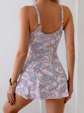 2026 Sexy Swimsuit One Piece Printed Strappy Swimwear Women Bathers Bathing Swimming Swim Suit Female Beachwear XXL