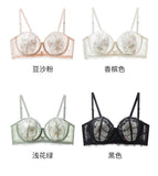 Rabbit Ear Lace Strapless Bra Minimizer Push Up for Large Bust Summer Thin Design Comfortable Backless Bra Women S-XL MOYISU AB