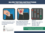 JSP Gold 14K & Silver Jewelry Test Acid Tester Kit 10k 14k .999 .925 Sterling Testing Stone Detect