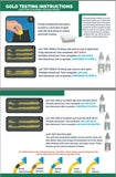 JSP 10K Gold and Silver Jewelry Acid Test Kit for 10K and Sterling 999 Precious Metals