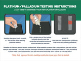 Gold & Silver Testing Kit JSP Acids 10K-24K, Silver, Neutralizer & 2 Large GTE Testing Stones