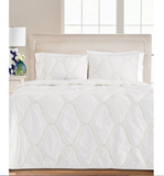 Martha Stewart Collection Floral Embroidered Geo Quilt Collection