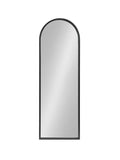Kate and Laurel Valenti Framed Arch Mirror - 16x48 - Black