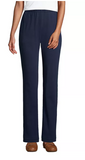 Lands End Womens Sport Knit High Waist Pants