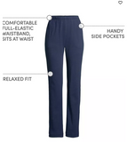 Lands End Womens Sport Knit High Waist Pants