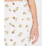 Polly & Esther Juniors Button-Front Skirt ,Size Medium