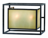 World Imports 4182-55 Hilden Collection 2-Light Wall Sconce, Aged Bronze