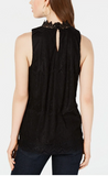 BCX Juniors Lace Top, Size Medium