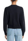 Aqua Cashmere V-Neck Cashmere Cardigan, Size XL