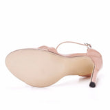 2026 spring Fashion Large Size 11cm Woman Sexy Dance Shoes Sandals Women Shoe Summer High Heels Stiletto Elegant Party Shoe
