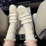Brand Designer Comfy Walking Cream Flat Sneakers Fashion Leisure Silver Casual Shoes Women Flats Chic Black Hook&Loop Mary Janes