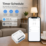 ZigBee Tuya Smart Switch Module Mini DIY Light Relay Breaker Smart Home Automation Work With Smart Life Alexa Google Hub Need
