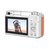 18X 80MP Digital Camera Flip Screen Front Rear Dual Lens Selfie Vlog Camcorder 4K Camera For Livestream Wide Angle Macro Lens