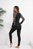 Woman Swimsuit One Piece Surfing Clothes Sport Style Long Sleeve Jumpsuit Diving Suit Women's Swimwear Female Swimming Bodysuit