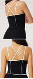 Sports Bra High Lmpact Sports Bra Women Sexy Yoga Fitness Top Workout Sports Underwear Push-Up Bra Sportswear Sports Top Female