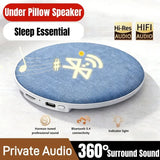 Bluetooth 5 4 Pillow Speaker HiFi Stereo Sound 360 Surround for Sleep Personal Wireless Bedside Music Player with Clear Audio