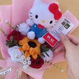 Sanrio Plush Bouquet Cute Cartoon Plush Gift 32–36cm