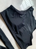 Sexy Mesh Sheer Hollow Out Bikini Female Swimsuit Women Swimwear Two-pieces Bikini Set See Through Bather Bathing Suit Swim Lady