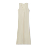 Fall Summer Knit Vest Women Elegant Sleeveless Button Vest Solid Summer Long Cardigans Tops for Casual Daily