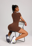 Woman Bodysuit Sportswear Woman Gym Sexy Seamless Jumpsuits Butt-Lift Bodysuit For Fitness Party Shorts Tummy Control Jumpsuits