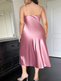 Summer Plus Size Sexy Nightgowns Loose And Casual Home Wear Fashionable Simple Pajamas