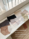 Women's seamless mid-waist underwear summer cotton bottom breathable briefs comfortable