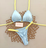 Micro Bikinis 2025 Push Up Women Swimsuits Sexy Swimwear Brazilian Bikini Set Thong Biquini Solid Swimsuit Summer Beachwear