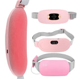 AGDOAD USB Menstrual Heating Pad With Abdominal Vibration Massager