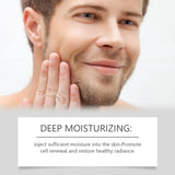 Men's Retinol Serum Hydrating Anti-Aging Oil Control & Pore Minimizer Lifting Tightening Smoothing Brightening Facial Treatment