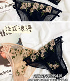 MOYISU French Lace Bralette Set for Small Breasts No Underwire Summer Bras Sexy Triangle Bra Petite Girls, Pure Desire Lingerie