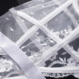 Toucheart Lace Sexy Skinny Babydoll Bodysuit Embroidery Erotic Private Adult Suit Solid Color Patchwork High Waisted Sexy Set