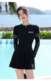 New Women's Split Style Swimsuit for Slimming, Belly Covering, and High-end Sports Style