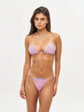 ZRTAK Sexy Lace bordered Bikini Micro Thongs Bathing Suit Swimsuit Women Biquini Bandage Beachwear Swimwear 2 Piece Bikini Sets