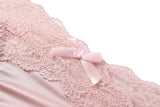 Women's Briefs Satin Lace Sexy Women's Underwear Low Waist Transparent Hollow Out Panties Breathable Soft Seamless Lingerie