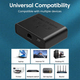 Elough Gigabit Network Switch 100/1000Mbps Ethernet High Performance Expansion 5 Port Switch For Router PC RJ45 Splitter Adapter