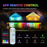 MIMIRGB Outdoor LED String Lights IP67 Waterproof With App Control