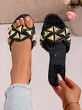 Women Shoes Ladies Flip Flops Designer Outside Female Slippers Summer New Luxury Sandals Fashion Walking Open Toe Slides