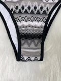 Retro Style 2026 Summer Women Knitted Swimsuit Sexy Backless Lace-up Swimwear Low Waist Femme Neck Bikini Set Beach Bathing Suit