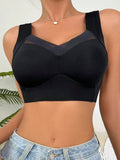 Women's Seamless Bra Sports Bra Top Support Comfortable Underwear Bra Yoga Fitness Back Vest Bra R044