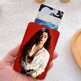 M-Mon L-Lafertes FEMME FATALE Cute Cartoon Card Keychain Anime Fashion Pendant Bag ID Door Card Case Bus Card