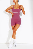One Pieces Trendy Summer Women Bodysuit Sportswear Woman Gym Jumpsuits Yoga Clothes Fitness Rompers Women Sports Leggings Shorts
