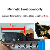 Hair Clipper Magnet Limit Guide Comb for Trimmer Universal Cutting Guide Comb Haircut Tool Professional H Limit comb storage box