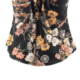 Sexy Backless Halter Neck Camisole For Women French Charm Style Niche Deep V-neck Top With Ruffled Chest And Printed Design 4OIR